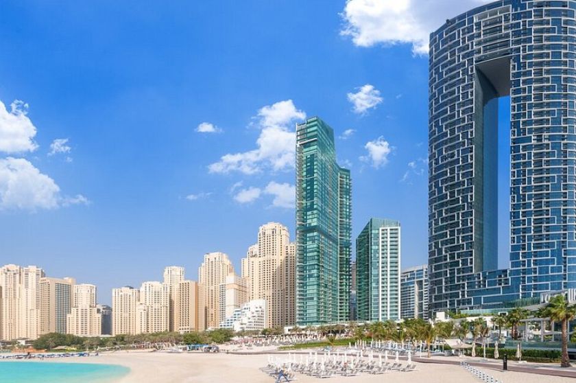 aquaform designs hydrotherapy systems for the Address Beach Resort in Dubai